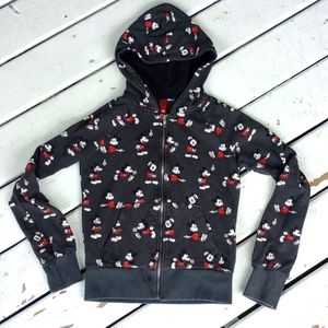 Women's H&M Disney Mickey Mouse colab full zip up hoodie size 36 (small)